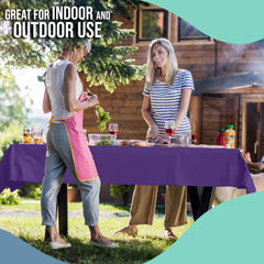 40 In. x 100 Ft. Purple Table Roll | Case of 6