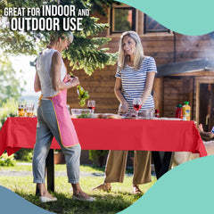 40 In. x 100 Ft. Red Table Roll | Case of 6