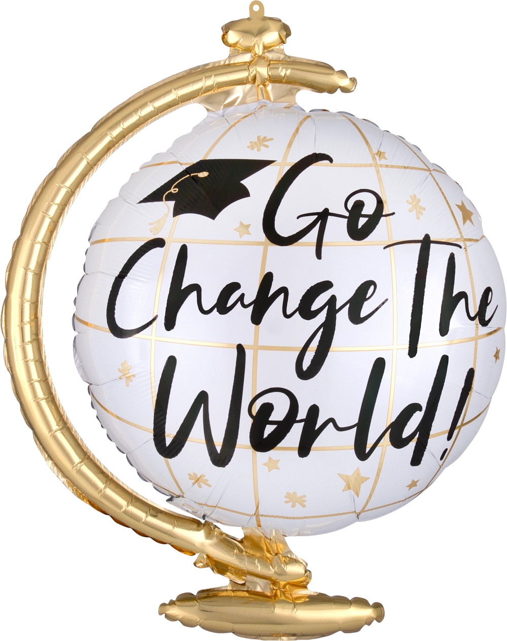 Super Shape Foil Graduation World Globe Balloon