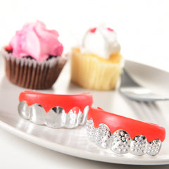 Silver Bling Teeth