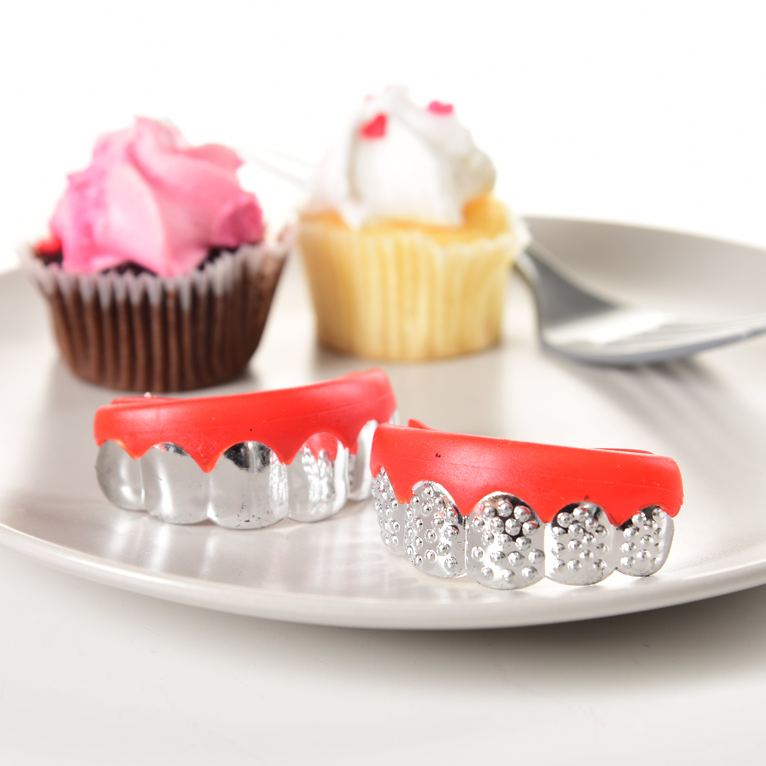 Silver Bling Teeth