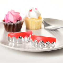 Silver Bling Teeth