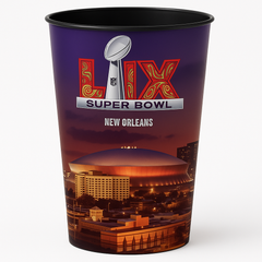 NFL Super Bowl LIX 22oz Plastic Tumbler