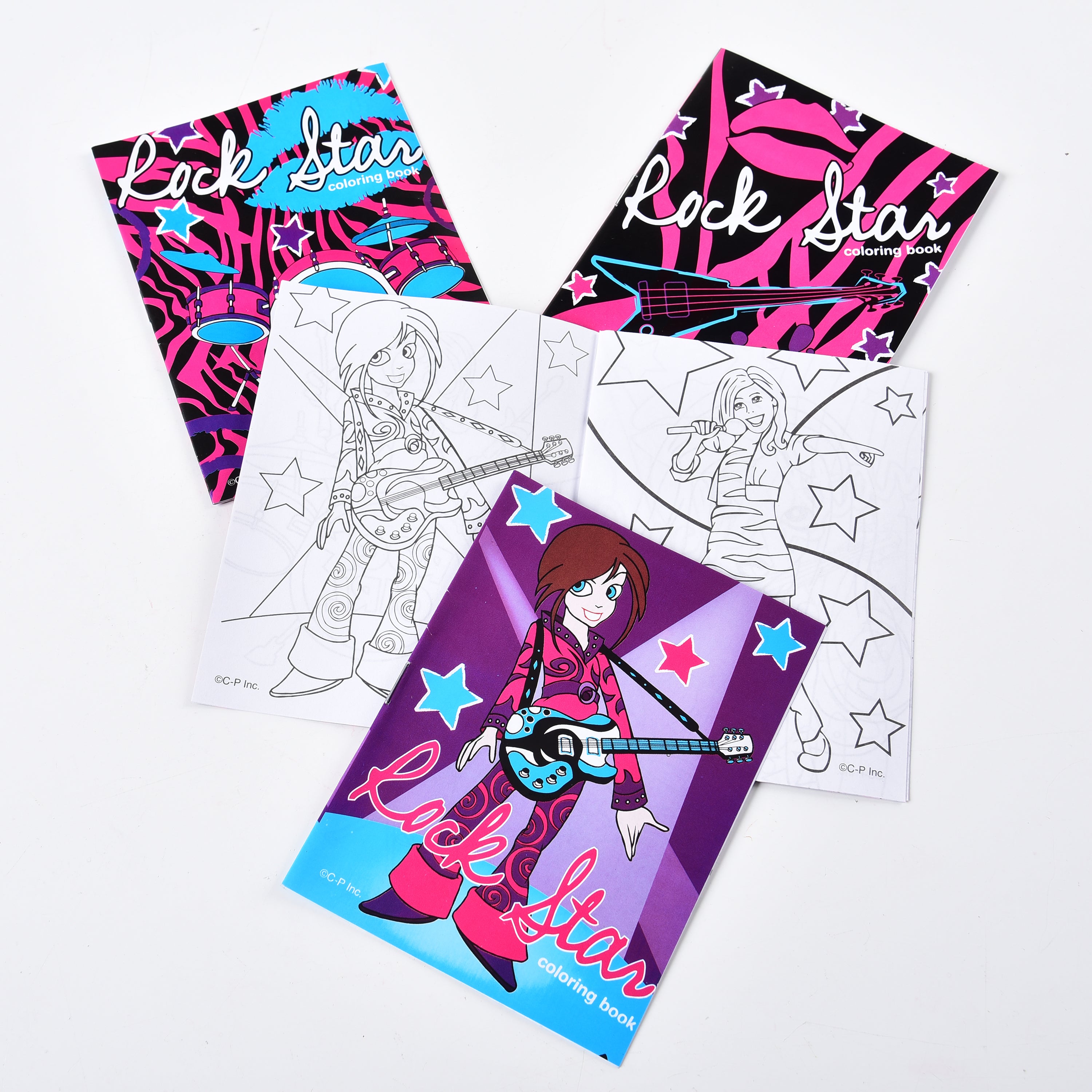 Rock Star Coloring Books