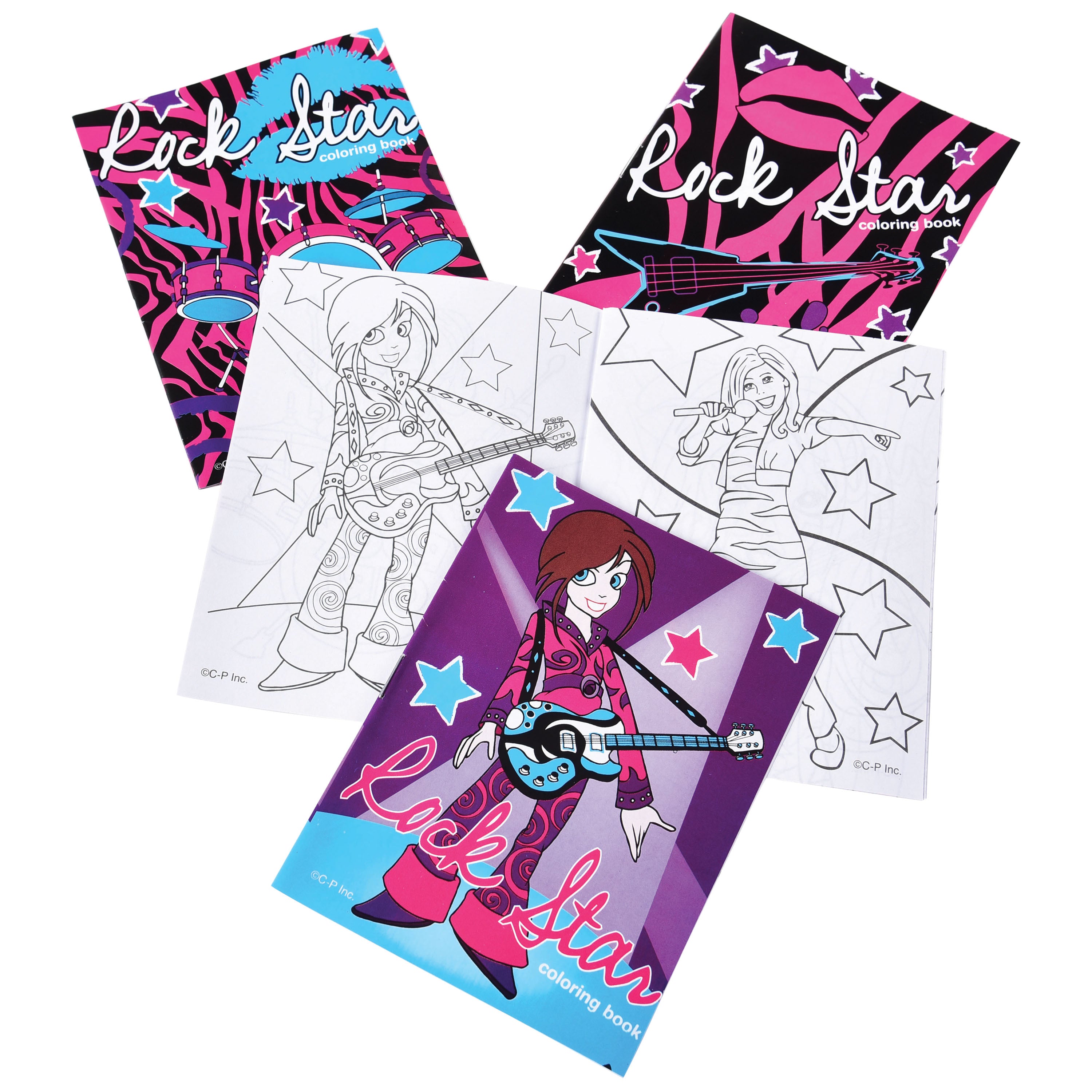 Rock Star Coloring Books