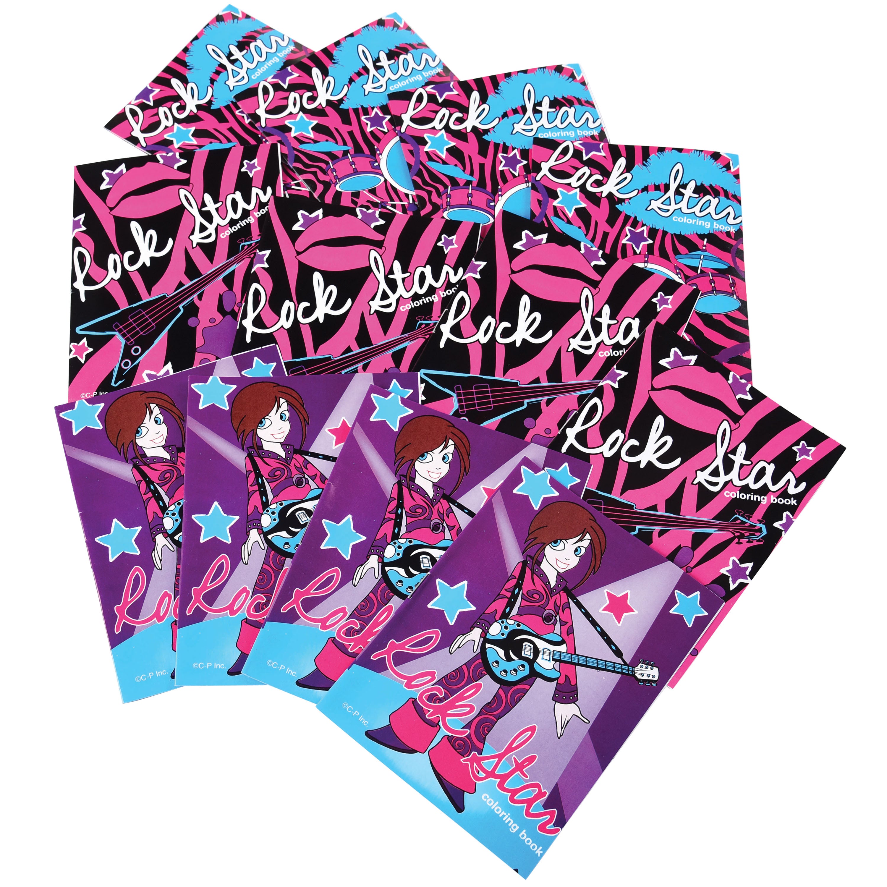 Rock Star Coloring Books