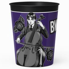 Wednesday Addams Favor Cup ‚Äì 16 oz