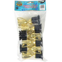 Small Gold Trophies/6 Per Pkg