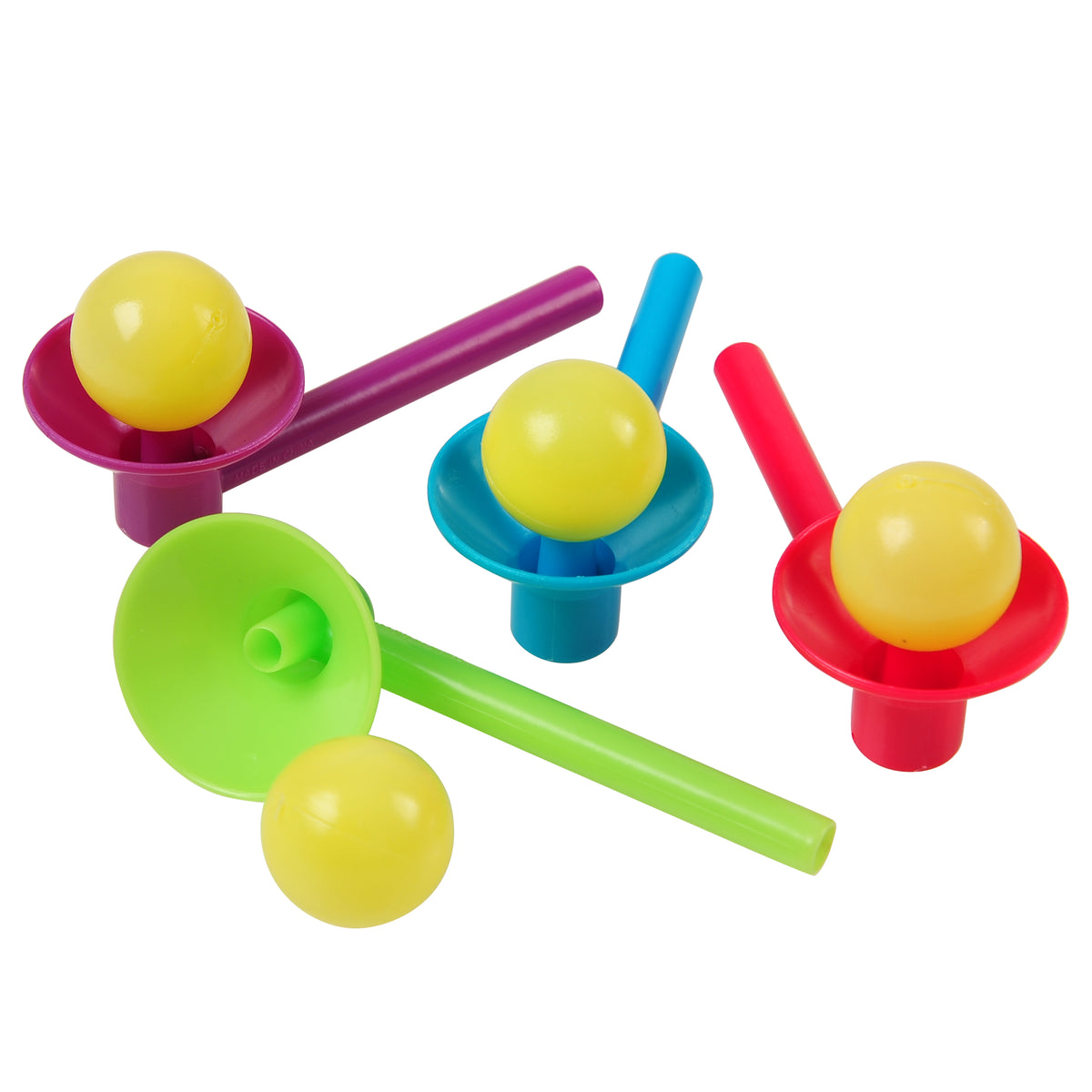 Blow Cup And Ball Games