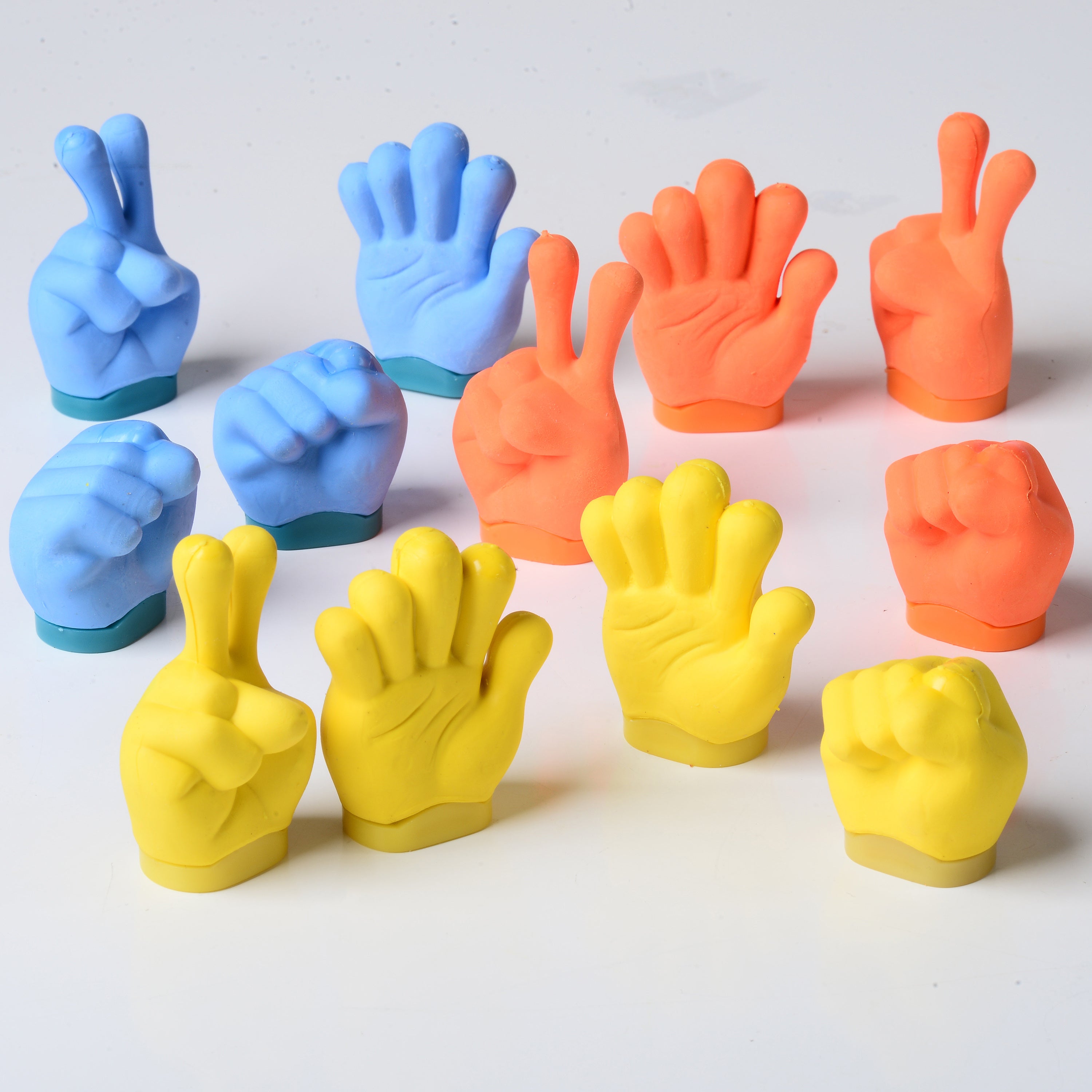 Hand Shaped Erasers/Sharpeners