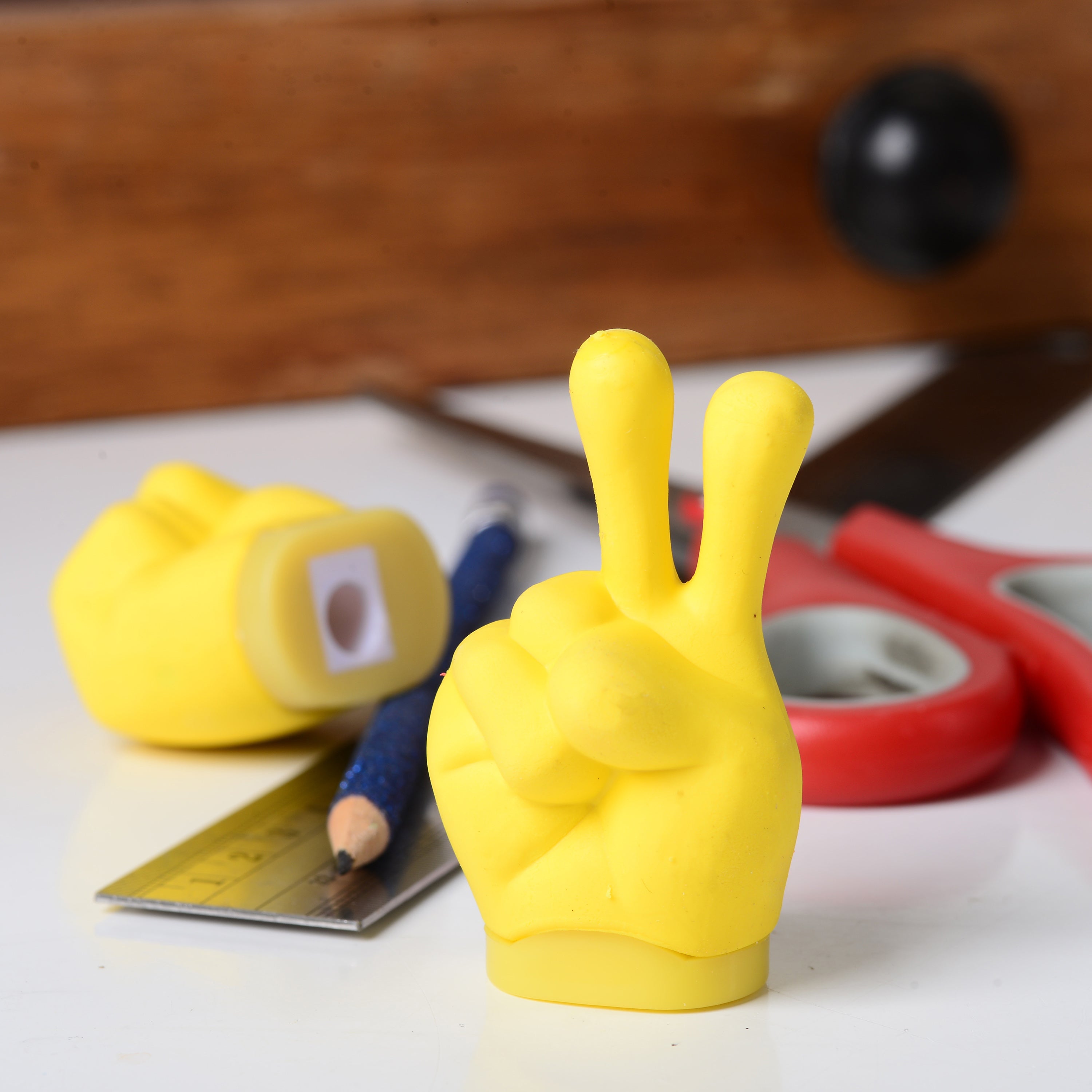 Hand Shaped Erasers/Sharpeners