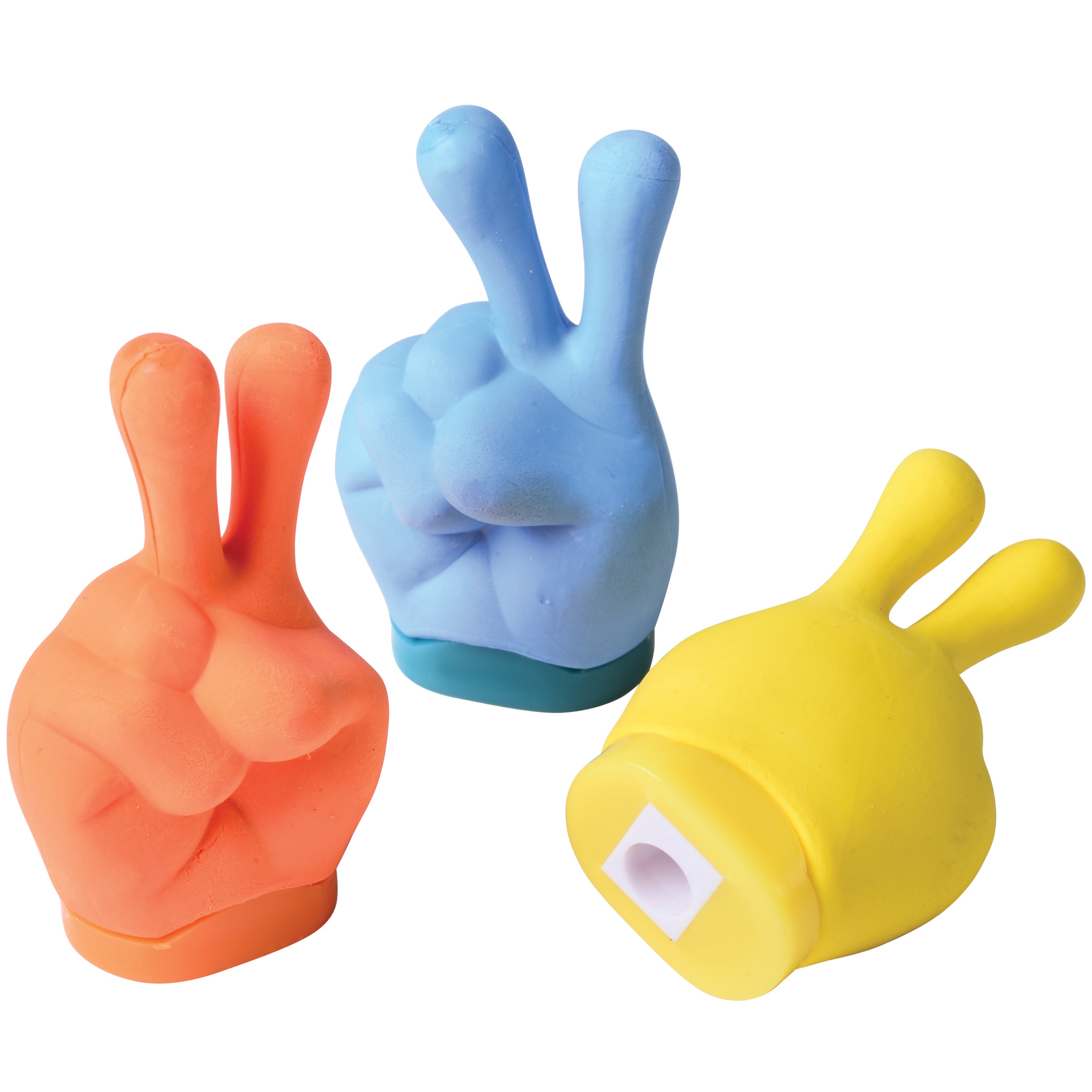 Hand Shaped Erasers/Sharpeners