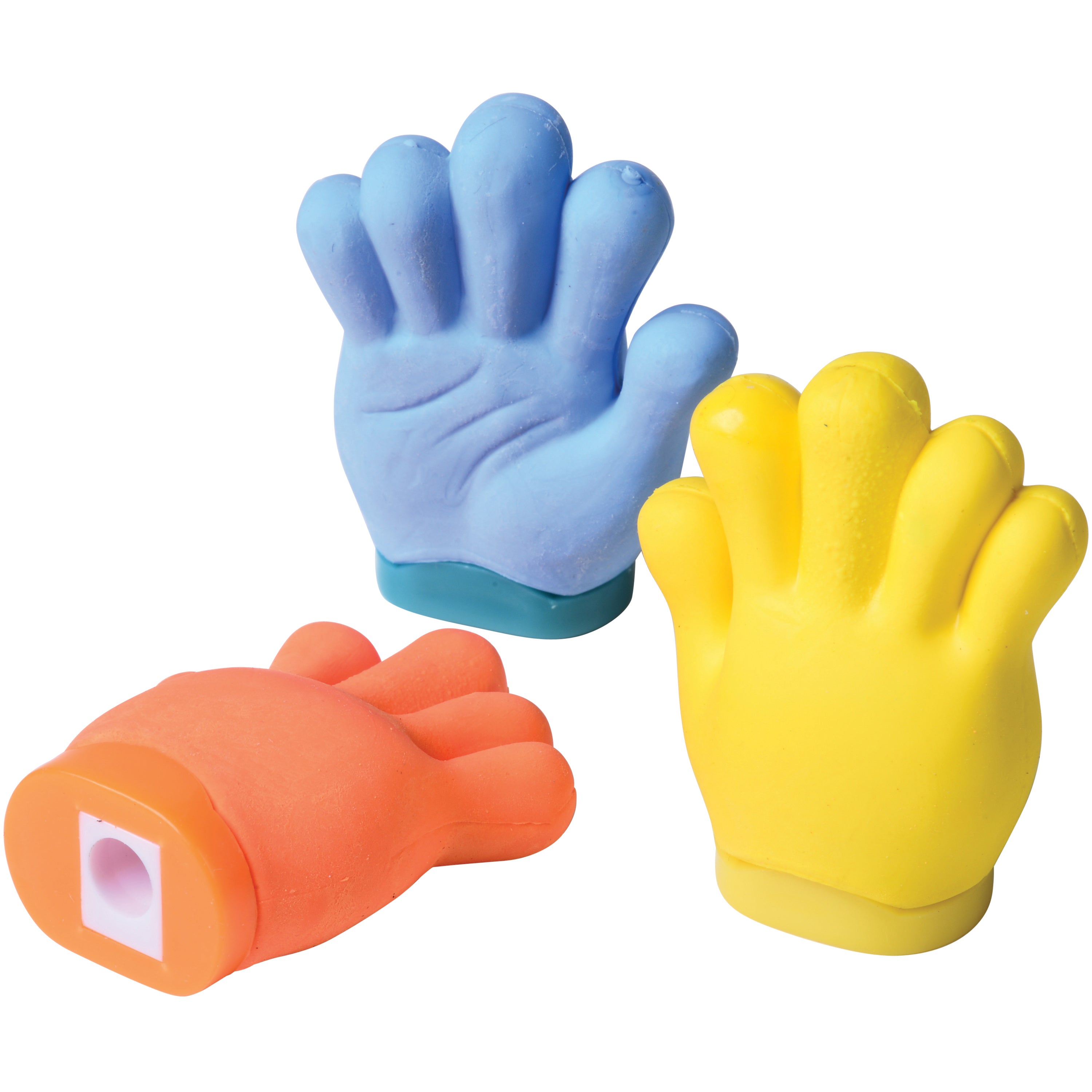Hand Shaped Erasers/Sharpeners