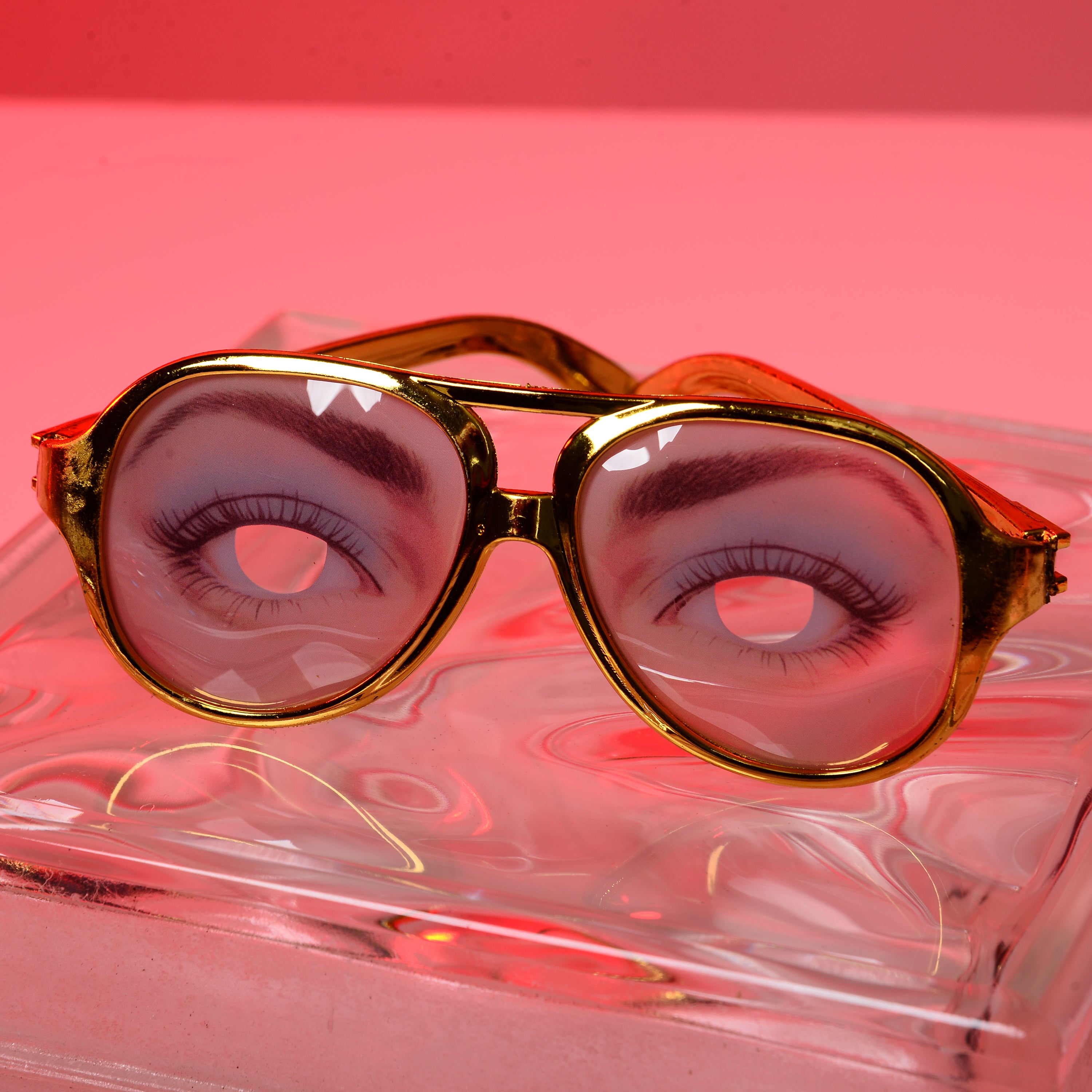 Instant Disco Glasses/2-Pc