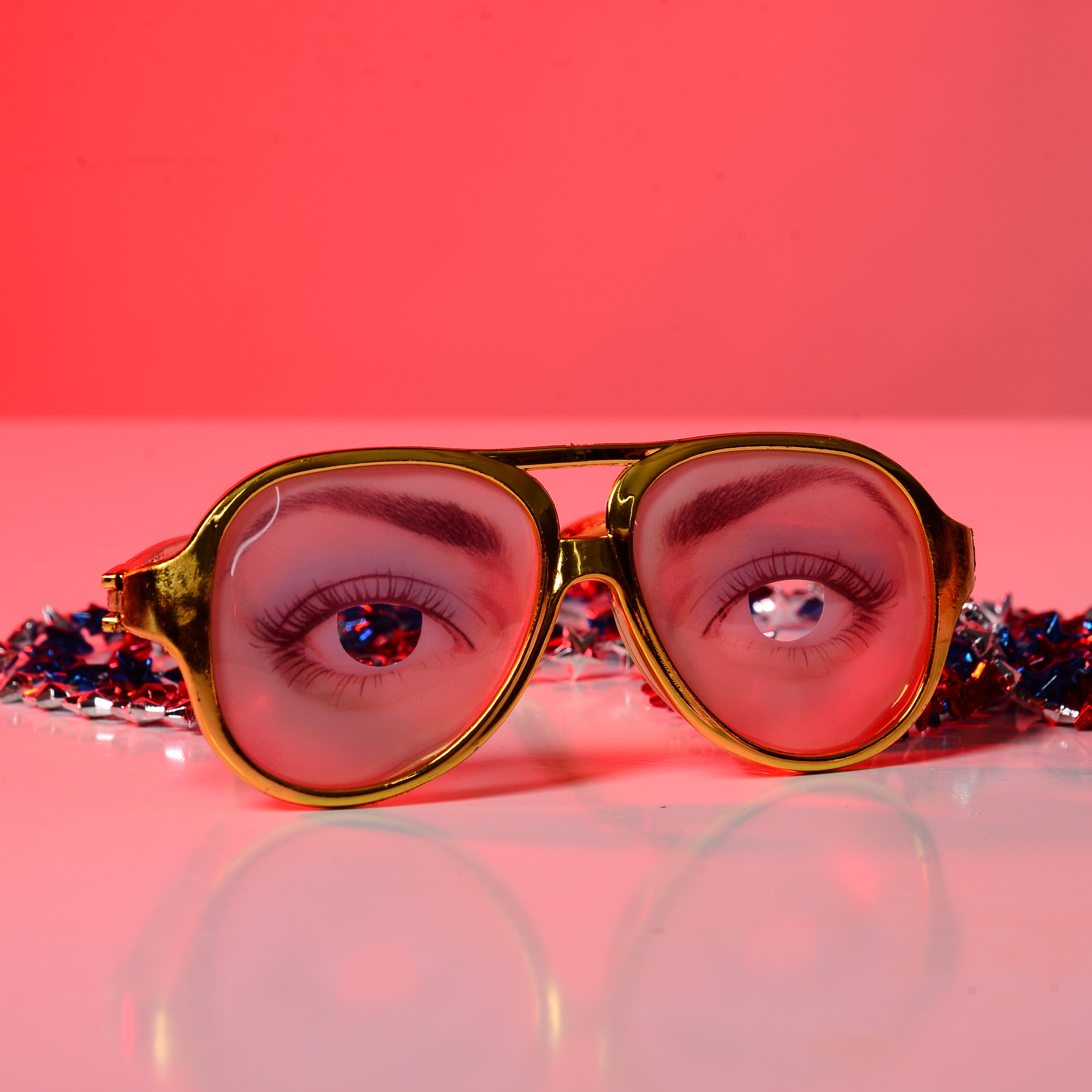 Instant Disco Glasses/2-Pc