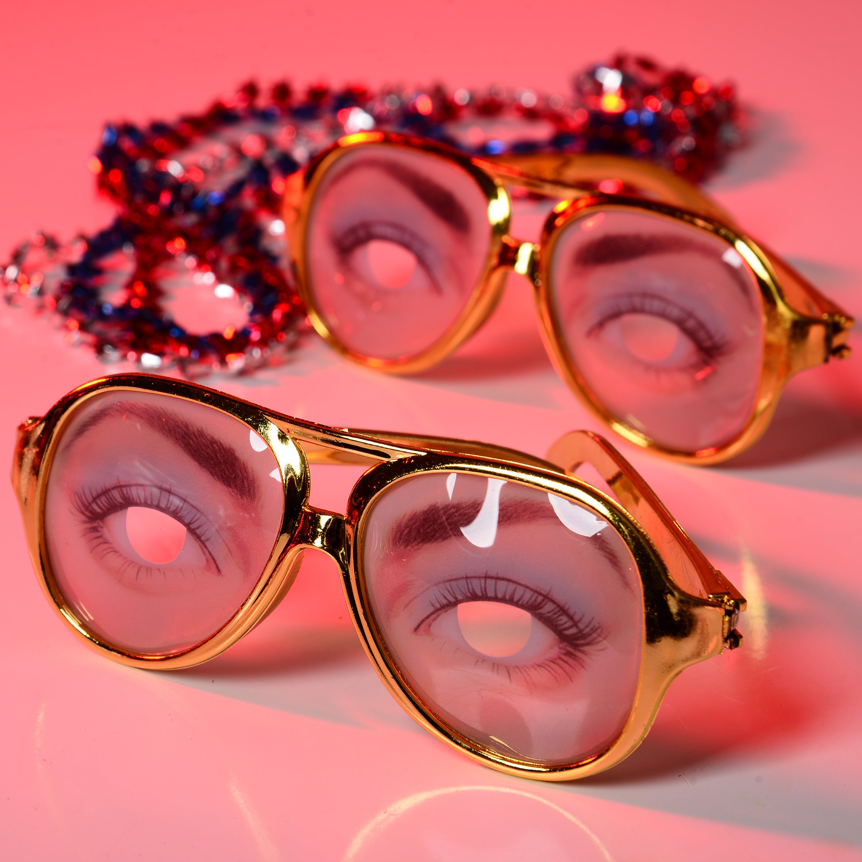 Instant Disco Glasses/2-Pc