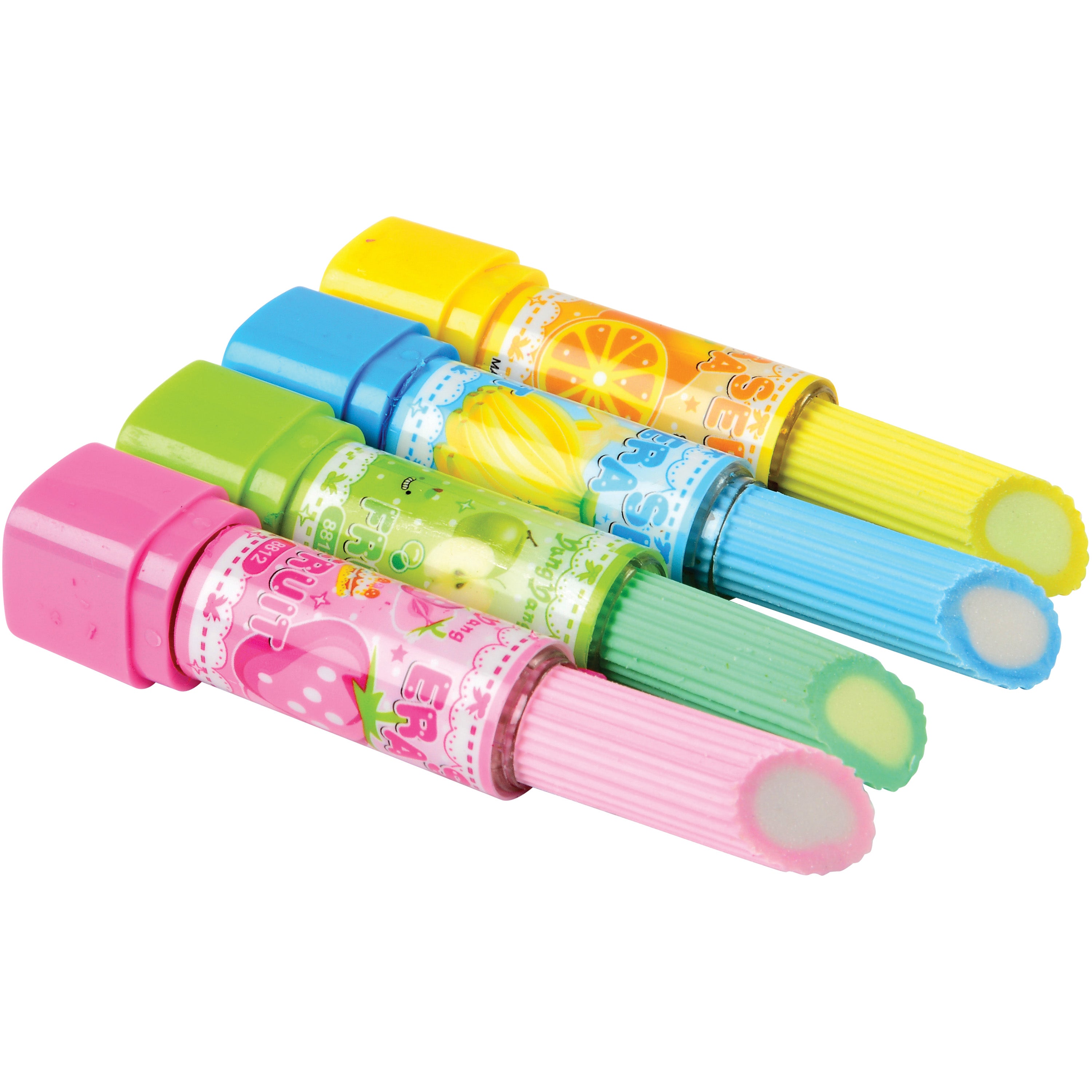 Lipstick Shaped Erasers