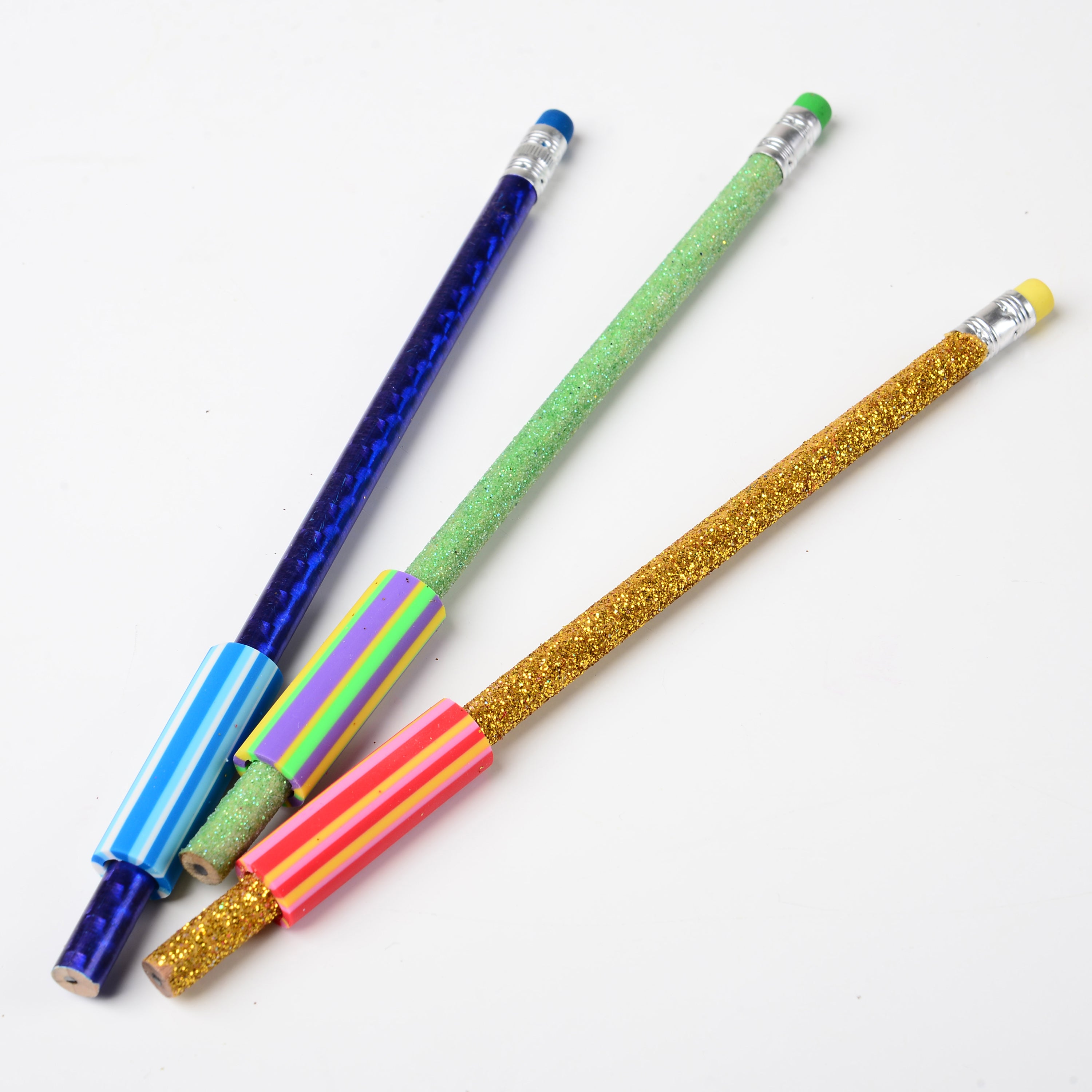 Striped Pencil Grips