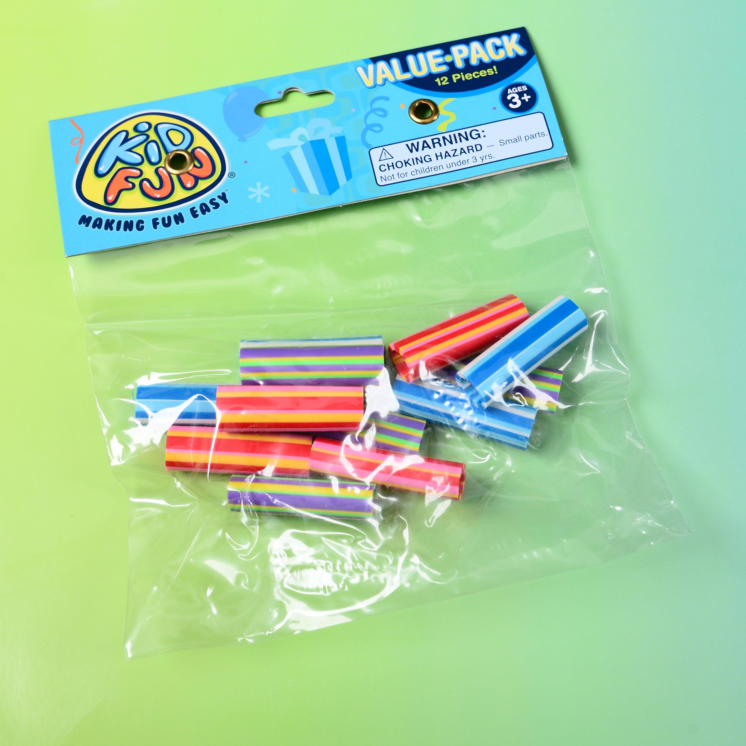 Striped Pencil Grips