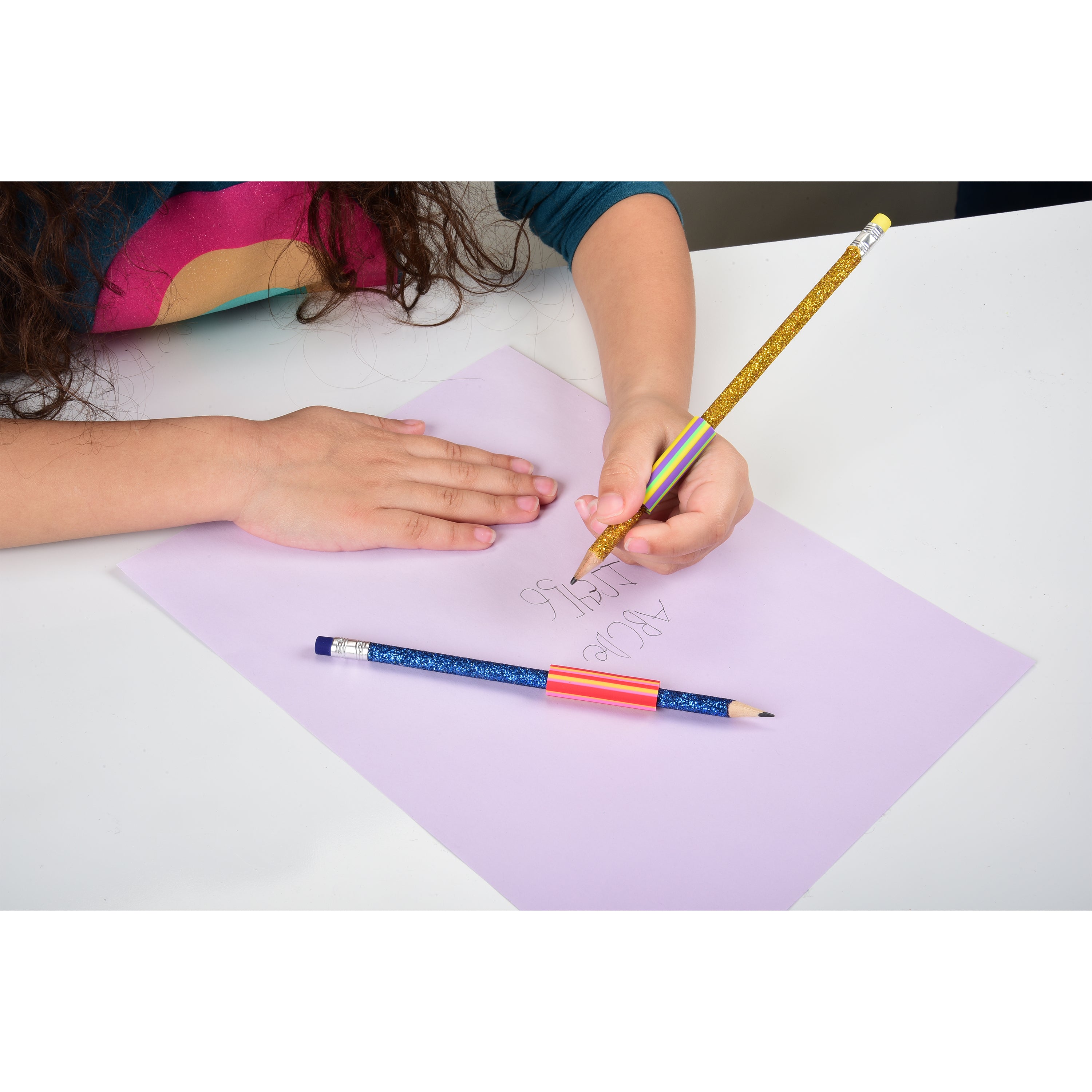 Striped Pencil Grips