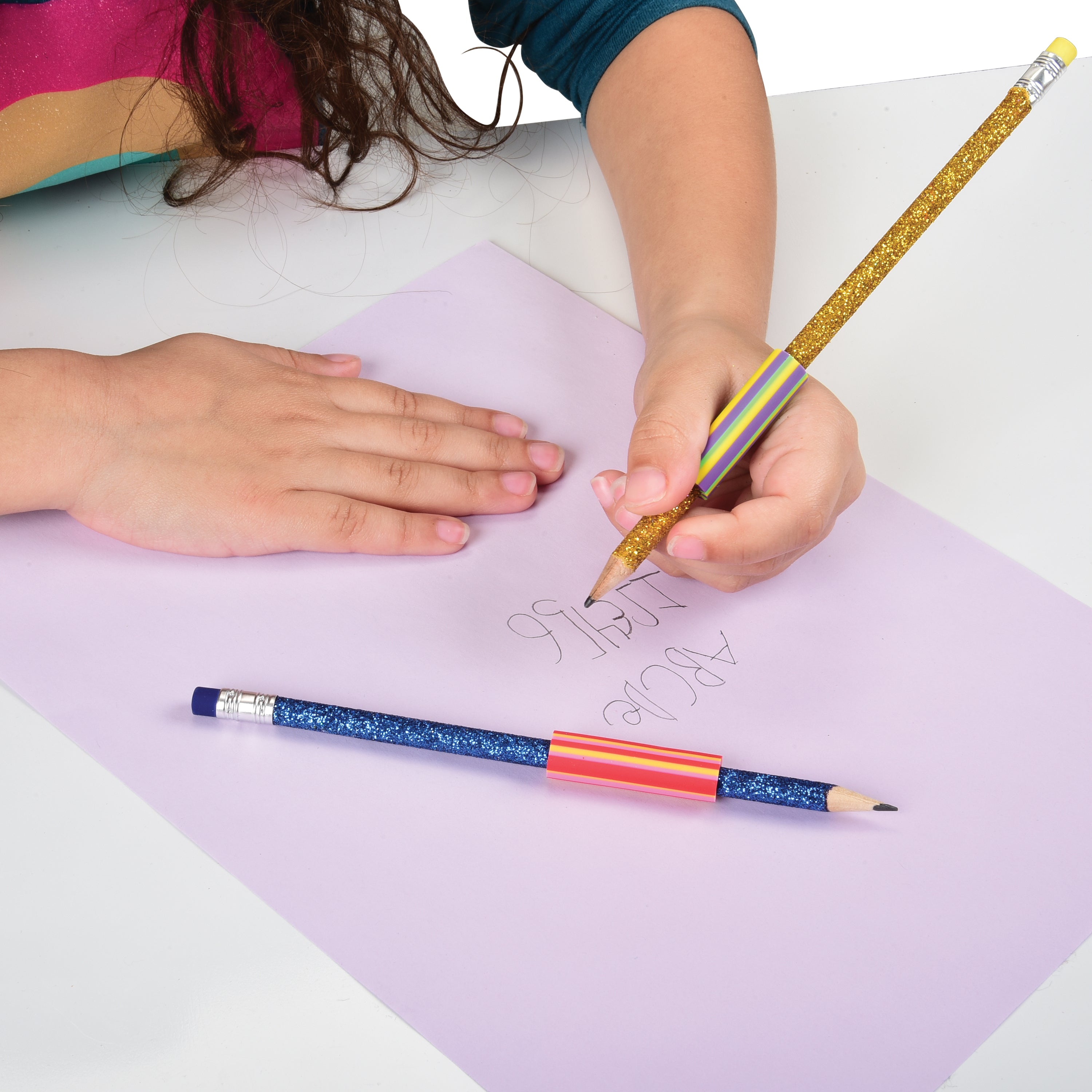Striped Pencil Grips