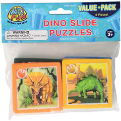 Dino Slide Puzzles/8 Per Pkg