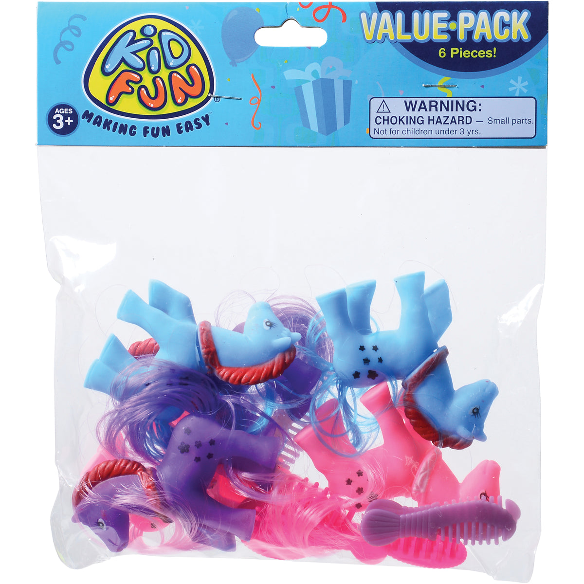 Pony With Comb/6 Sets