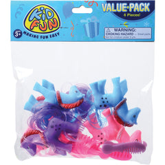 Pony With Comb/6 Sets