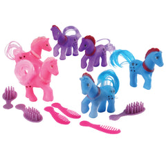 Pony With Comb/6 Sets