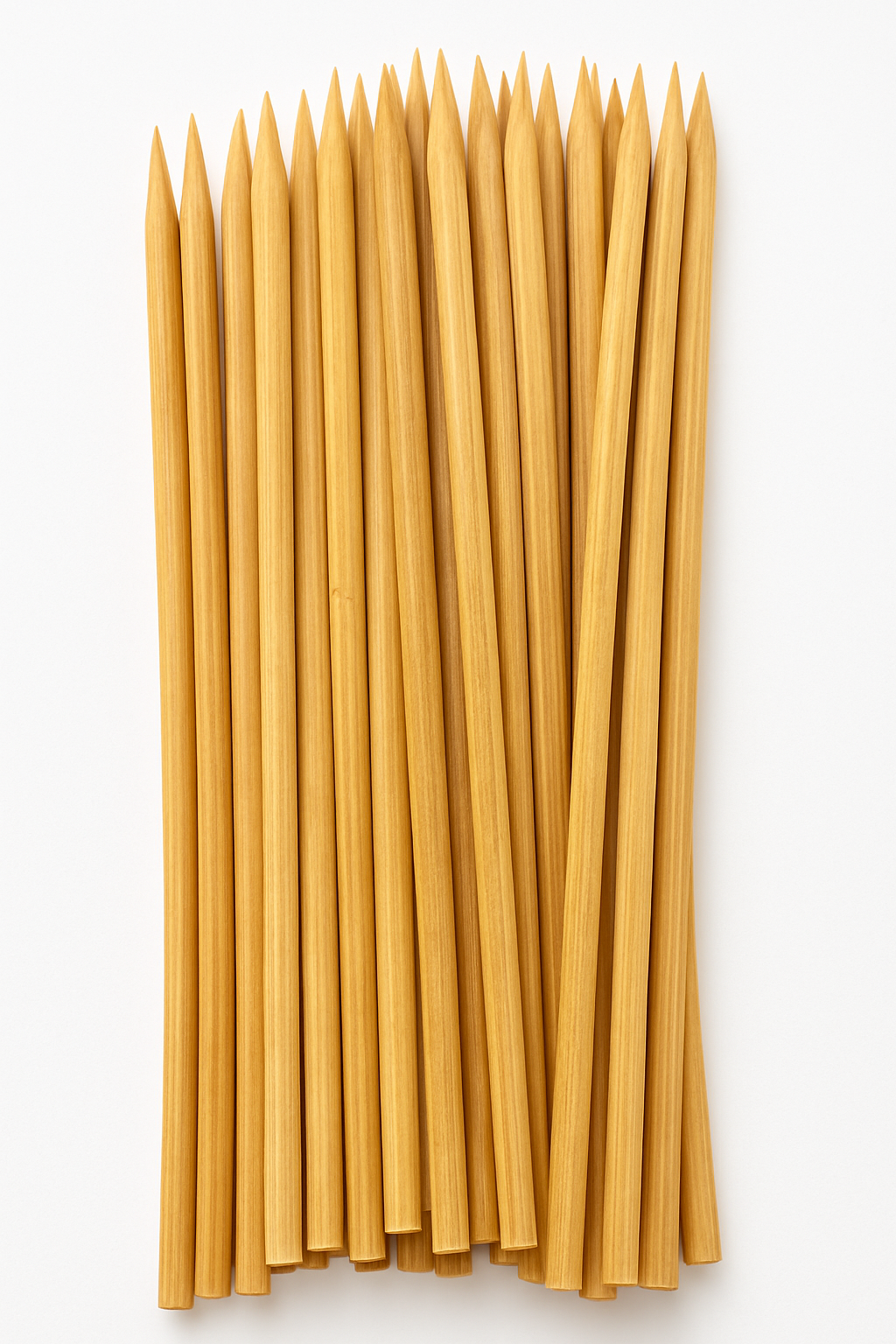 8-Inch Bamboo Skewers - 100 Pack for BBQs & Catering