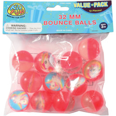 Unicorn Bounce Balls/12 Per Pkg
