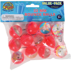 Unicorn Bounce Balls/12 Per Pkg