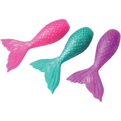 Mermaid Tail Pencil Toppers/6 Per Pkg