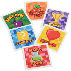 Power Up Tattoos/36 Per Pkg