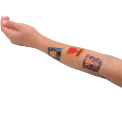 Power Up Tattoos/36 Per Pkg