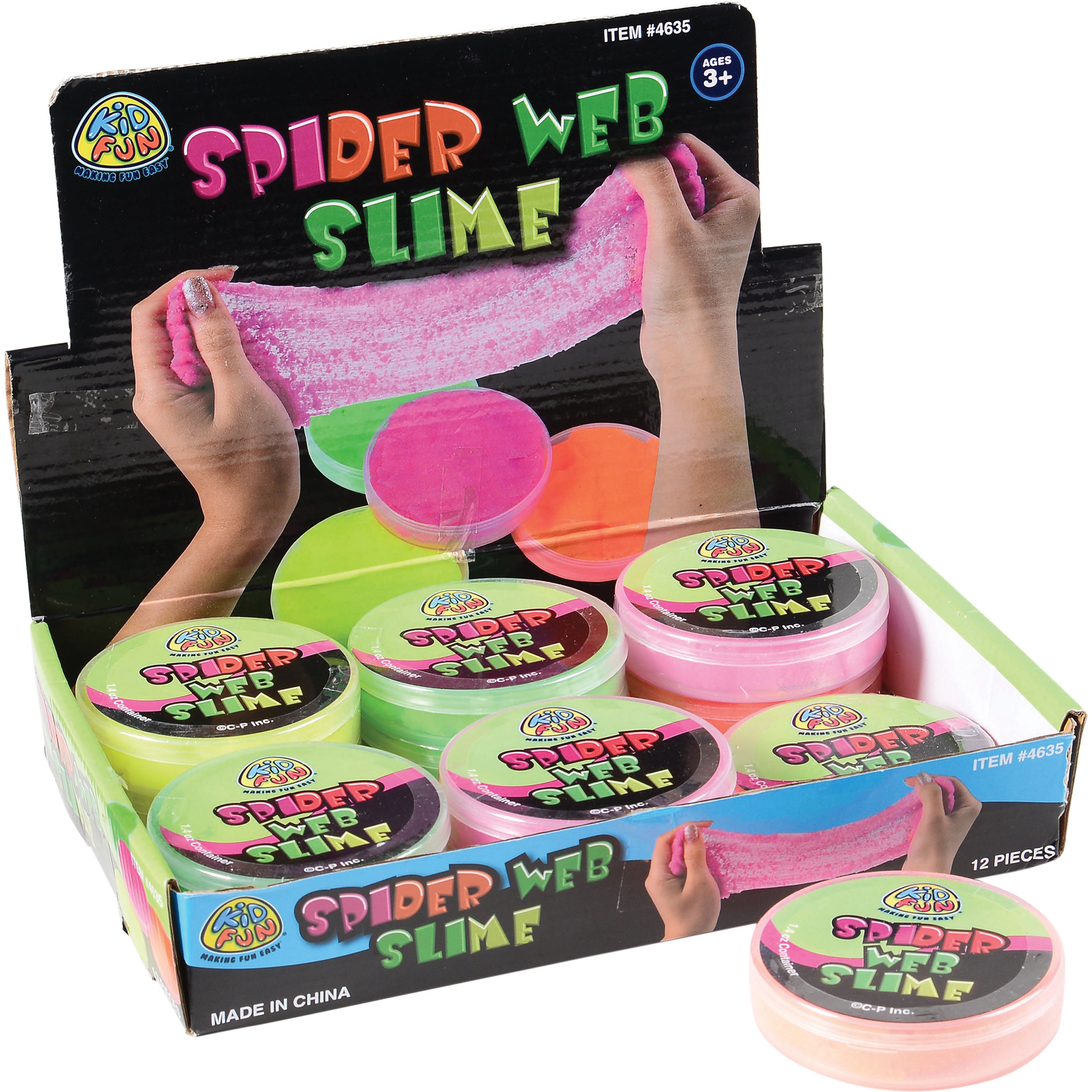 Spider Web Slime/12 Per Disp