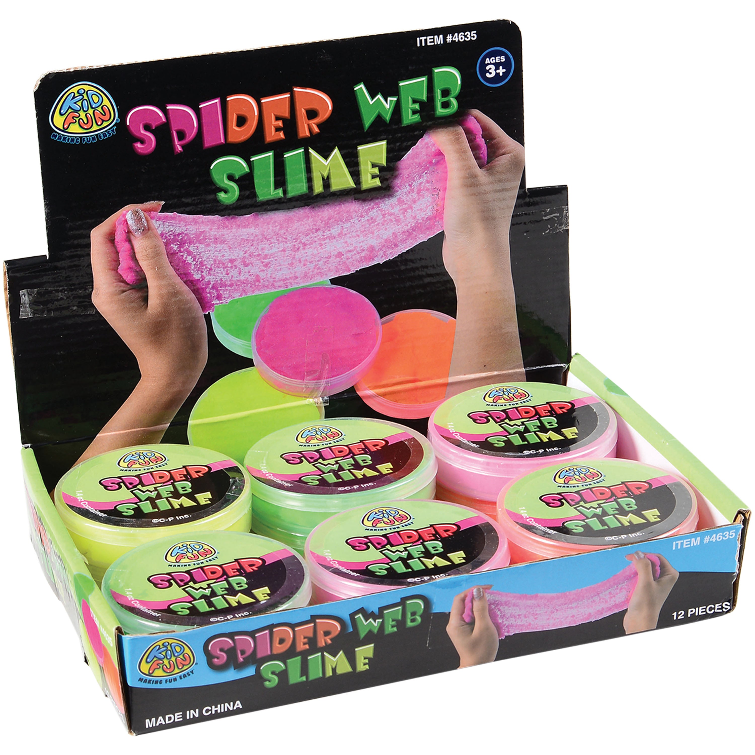 Spider Web Slime/12 Per Disp