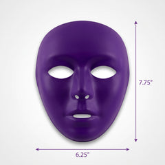 Purple Full Face Team Spirit Mask