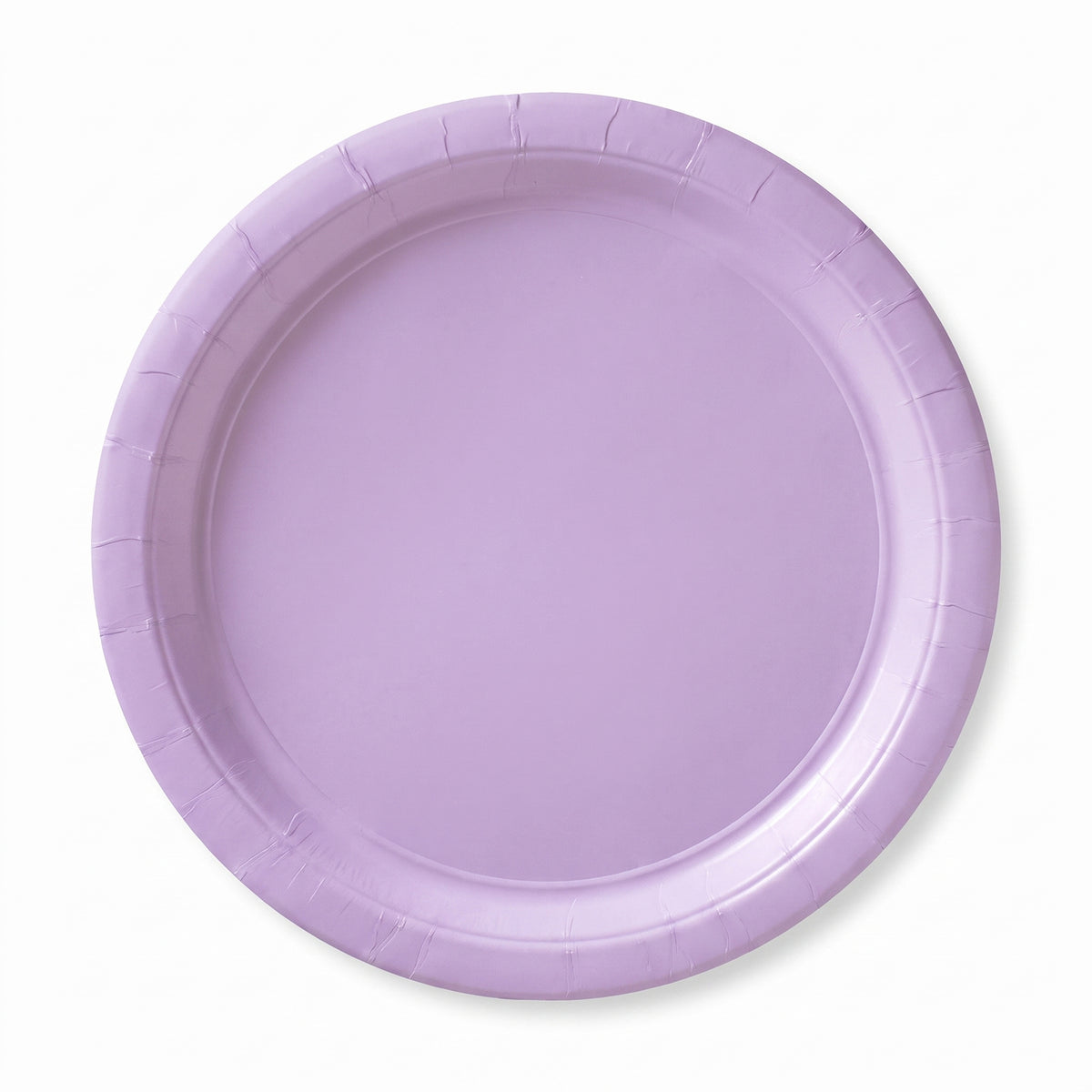 Lavender 8.5" Round Paper Lunch Plates