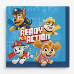 PAW Patrol Adventures "Ready for Action" Beverage Napkins, 16-Pack