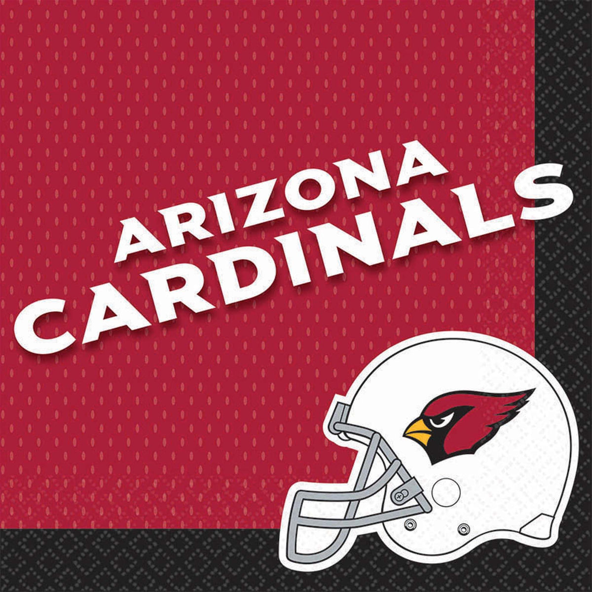 Arizona Cardinals NFL Luncheon Napkins - 6.5 In. X 6.5 In.