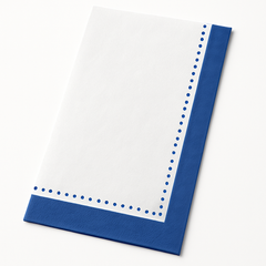 Premium Royal Blue Guest Towel Napkins