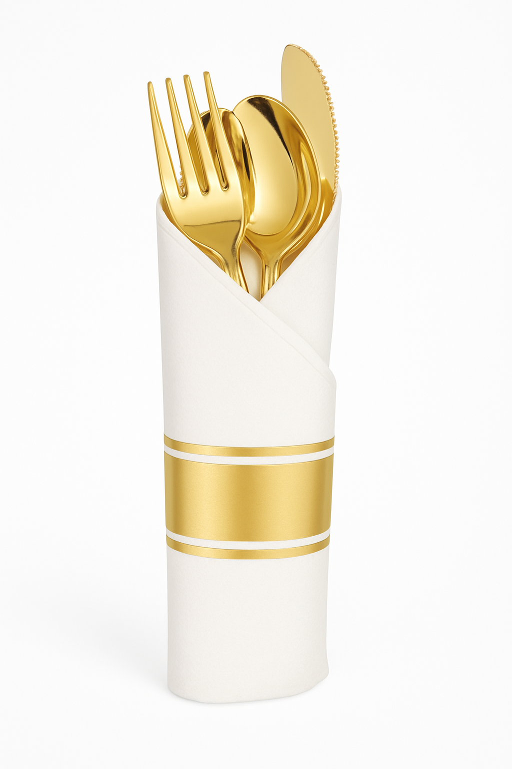 Premium Gold Rolled Cutlery Set