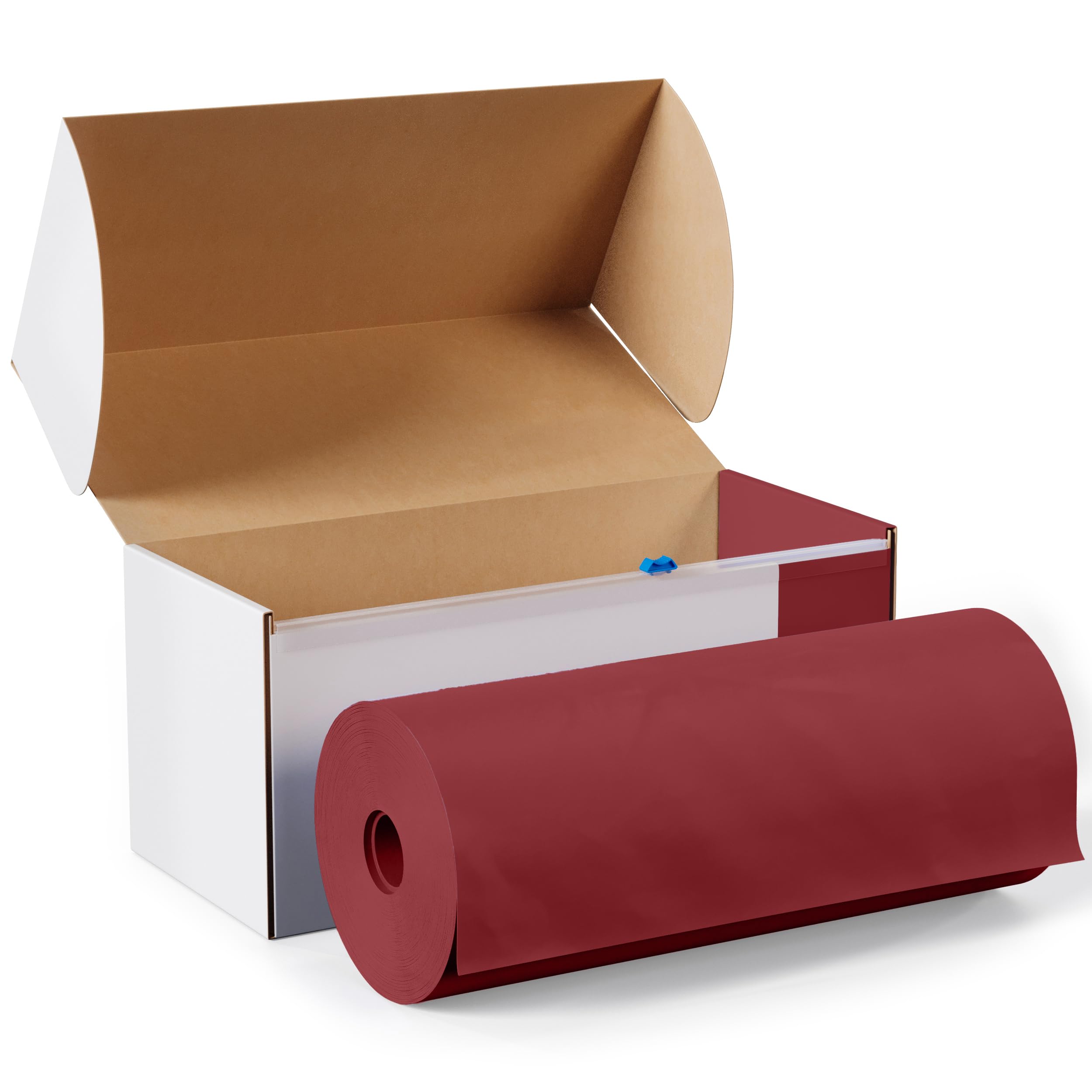 54 In. x 100 Ft. Cut To Size Table Roll | Burgundy
