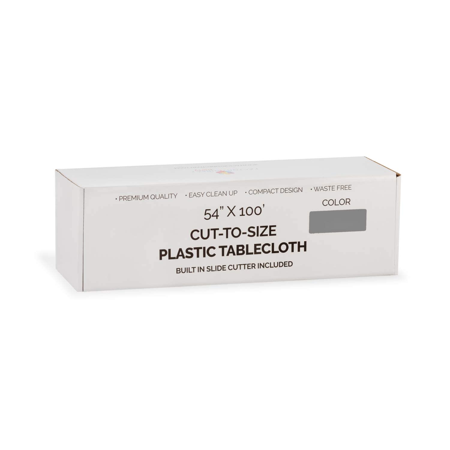 54 In. x 100 Ft. Cut To Size Table Roll | Silver