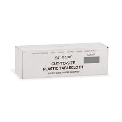 54 In. x 100 Ft. Cut To Size Table Roll | Silver