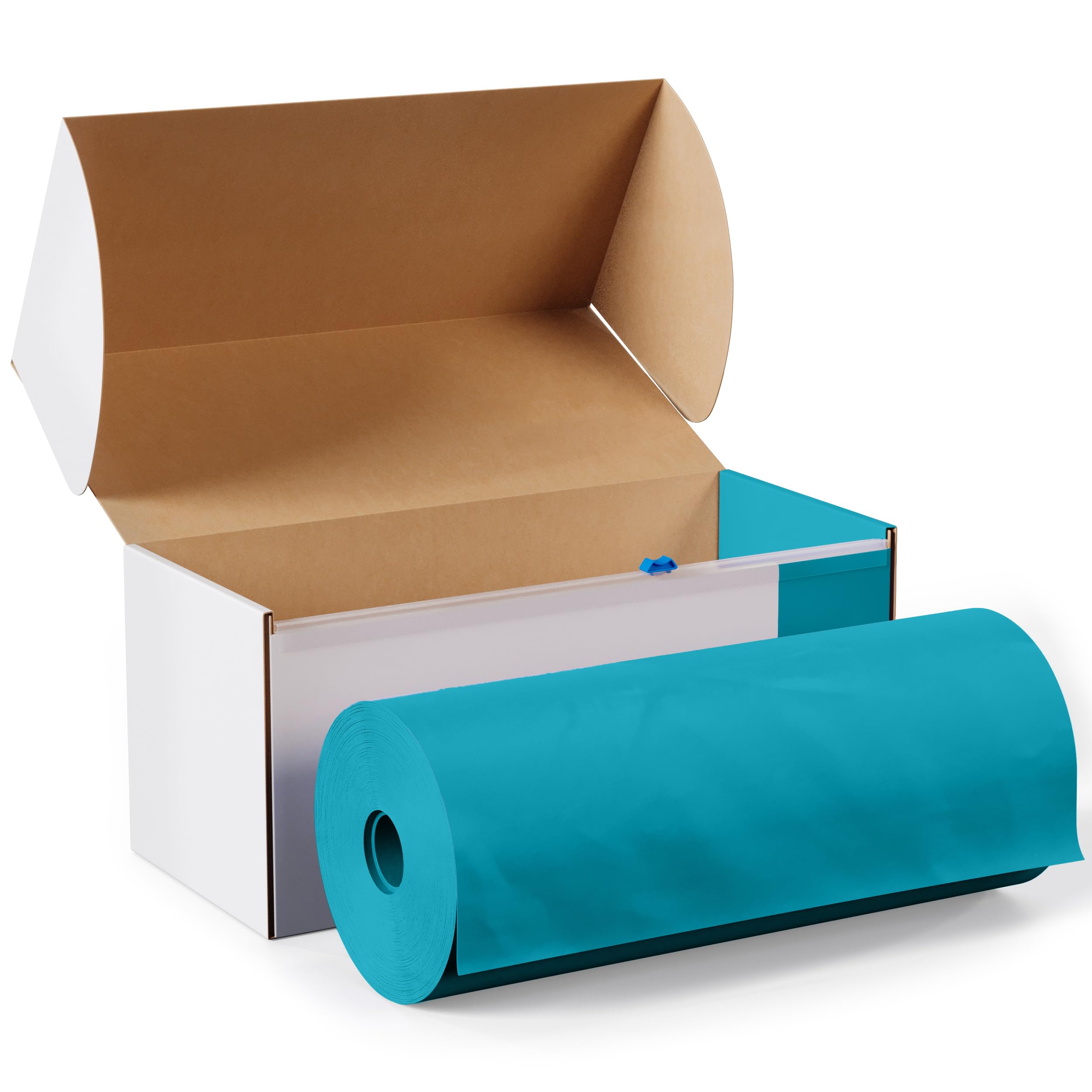 54 In. x 100 Ft. Cut To Size Table Roll | Turquoise