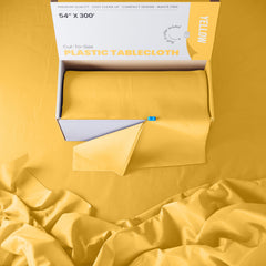 54 In. x 300 Ft. Cut To Size Table Roll | Yellow