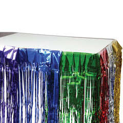 Metallic Table Skirt/Multi
