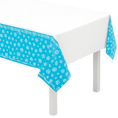 Viva La Fiesta Plastic Table Cover with Scalloped Edge, 54x102 Inches